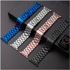 Stainless Steel Metal Apple Watch Bands - 12 color options 38mm - 49mm -