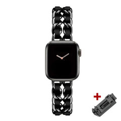 Stainless Steel Metal Apple Watch Bands - 13 color options 38mm - 49mm -