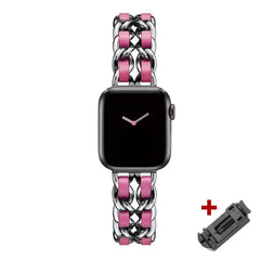 Stainless Steel Metal Apple Watch Bands - 13 color options 38mm - 49mm -