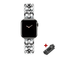 Stainless Steel Metal Apple Watch Bands - 13 color options 38mm - 49mm -