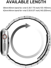 Stainless Steel Metal Apple Watch Bands - 26 color options 38mm - 49mm -