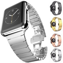 Load image into Gallery viewer, Stainless Steel Metal Apple Watch Bands - 4 color options 38mm - 49mm Axios Bands