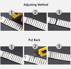 Stainless Steel Metal Apple Watch Bands - 4 color options 38mm - 49mm -