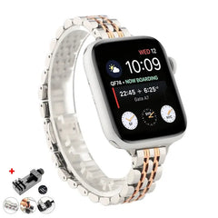 Stainless Steel Metal Apple Watch Bands - 6 color options 38mm - 49mm -
