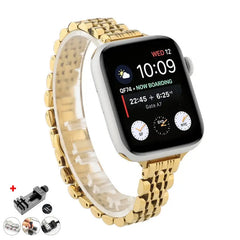 Stainless Steel Metal Apple Watch Bands - 6 color options 38mm - 49mm -