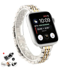 Stainless Steel Metal Apple Watch Bands - 6 color options 38mm - 49mm -