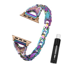 Load image into Gallery viewer, Stainless Steel Metal Apple Watch Bands - 6 color options 38mm - 49mm Axios Bands