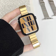 Stainless Steel Metal Apple Watch Bands - 6 color options 38mm - 49mm -