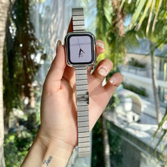 Stainless Steel Metal Apple Watch Bands - 6 color options 38mm - 49mm -