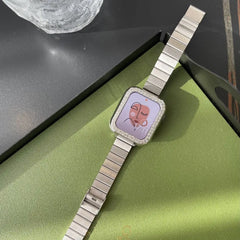 Stainless Steel Metal Apple Watch Bands - 6 color options 38mm - 49mm -