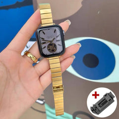 Stainless Steel Metal Apple Watch Bands - 6 color options 38mm - 49mm -