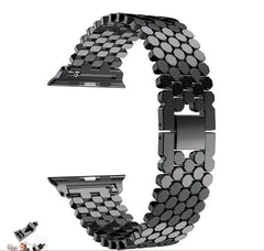 Stainless Steel Metal Apple Watch Bands - 7 color options 38mm - 49mm -