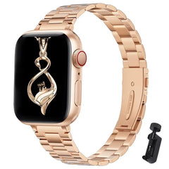 Stainless Steel Metal Apple Watch Bands - 7 color options 38mm - 49mm -