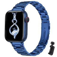 Stainless Steel Metal Apple Watch Bands - 7 color options 38mm - 49mm -