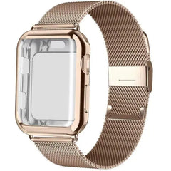 Stainless Steel Metal Apple Watch Bands - 9 color options 38mm - 49mm -
