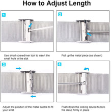 Load image into Gallery viewer, Stainless Steel Metal Apple Watch Bands - 9 color options 38mm - 45mm Axios Bands