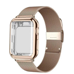 Stainless Steel Metal Apple Watch Bands - 9 color options 38mm - 49mm -