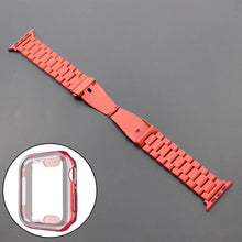 Load image into Gallery viewer, Stainless Steel Metal Apple Watch Bands + CASE - 15 color options 38mm - 45mm Axios Bands
