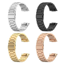 Load image into Gallery viewer, Stainless Steel Metal Fitbit Band For Charge 5 - 4 color options Axios Bands