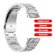 Load image into Gallery viewer, Stainless Steel Metal Fitbit Band For Charge 5 - 4 color options Axios Bands