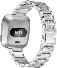 Stainless Steel Metal For Fitbit For Versa, Versa 2, Versa Lite - 5 color options -