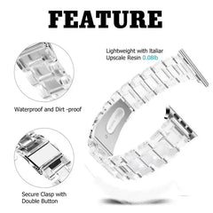 Resin Apple Watch Band 38mm to 49mm - 19 Colors -