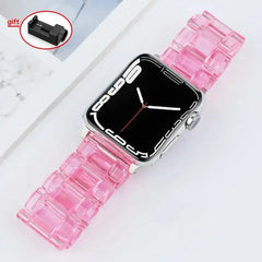 Resin Apple Watch Band 38mm to 49mm - 19 Colors -
