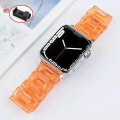 Resin Apple Watch Band 38mm to 49mm - 19 Colors -