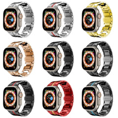 Titanium Steel Metal Apple Watch Bands - 14 color options 38mm - 49mm -