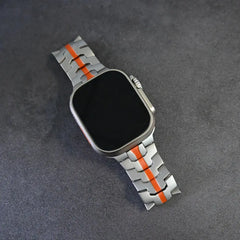 Titanium Steel Metal Apple Watch Bands - 14 color options 38mm - 49mm -