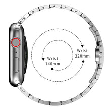 Load image into Gallery viewer, Titanium Steel Metal Apple Watch Bands - 4 color options 38mm - 49mm Axios Bands