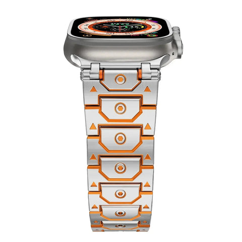 Titanium Steel Metal Apple Watch Bands - 12 styles 38mm - 49mm -