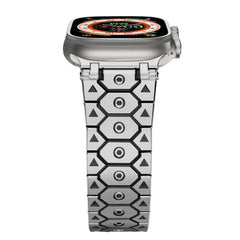 Titanium Steel Metal Apple Watch Bands - 12 styles 38mm - 49mm -