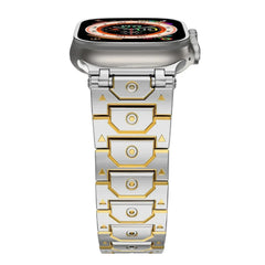 Titanium Steel Metal Apple Watch Bands - 12 styles 38mm - 49mm -