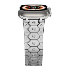 Titanium Steel Metal Apple Watch Bands - 12 styles 38mm - 49mm -
