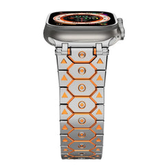 Titanium Steel Metal Apple Watch Bands - 12 styles 38mm - 49mm -