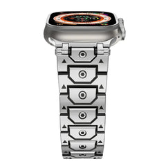 Titanium Steel Metal Apple Watch Bands - 12 styles 38mm - 49mm -
