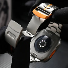 Load image into Gallery viewer, Titanium Steel Metal Apple Watch Bands - 5 color options 42mm - 49mm Axios Bands