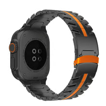 Load image into Gallery viewer, Titanium Steel Metal Apple Watch Bands - 5 color options 42mm - 49mm Axios Bands