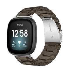 Transparent Resin Fitbit Band For Versa, Versa 2, Versa Lite - 10 color options -
