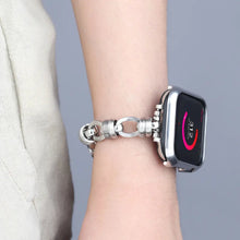 Load image into Gallery viewer, Women Charm Metal Link Strap for Apple Watch Band Axios Bands