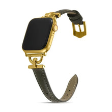 Load image into Gallery viewer, Women Slim Leather Wristband Strap for Apple Watch Band - 18 Colors Axios Bands
