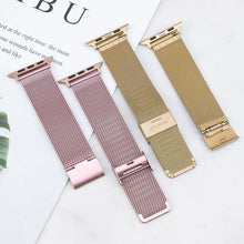 Load image into Gallery viewer, Women's Metal Wrist Strap for Apple Watch 38mm to 49mm - 5 Colors Axios Bands