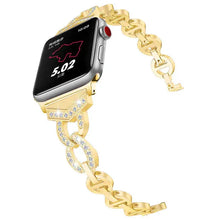 Load image into Gallery viewer, Women’s Rhinestone Diamond Steel Strap for Apple Watch Band - 5 Colors Axios Bands
