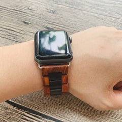 Wooden Apple Watch Bands - 10 color options 38mm - 49mm -
