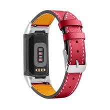 Load image into Gallery viewer, Leather Fitbit Band For Charge 5 - 15 Color Options