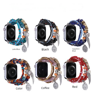 Bohemian Beaded Watch Bands - 6 color options 38mm - 49mm