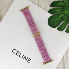 Aesthetic Resin Straps for Apple Watch Band - 9 Colors - 