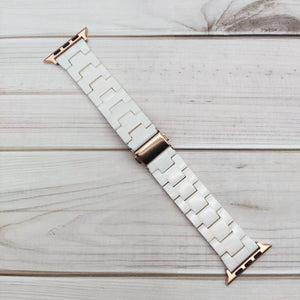 Aesthetic Resin Straps for Apple Watch Band - 9 Colors Axios Bands