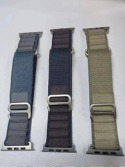 Alpine Loop Nylon Fabric Apple Watch Bands - 8 color options 38mm - 49mm - 